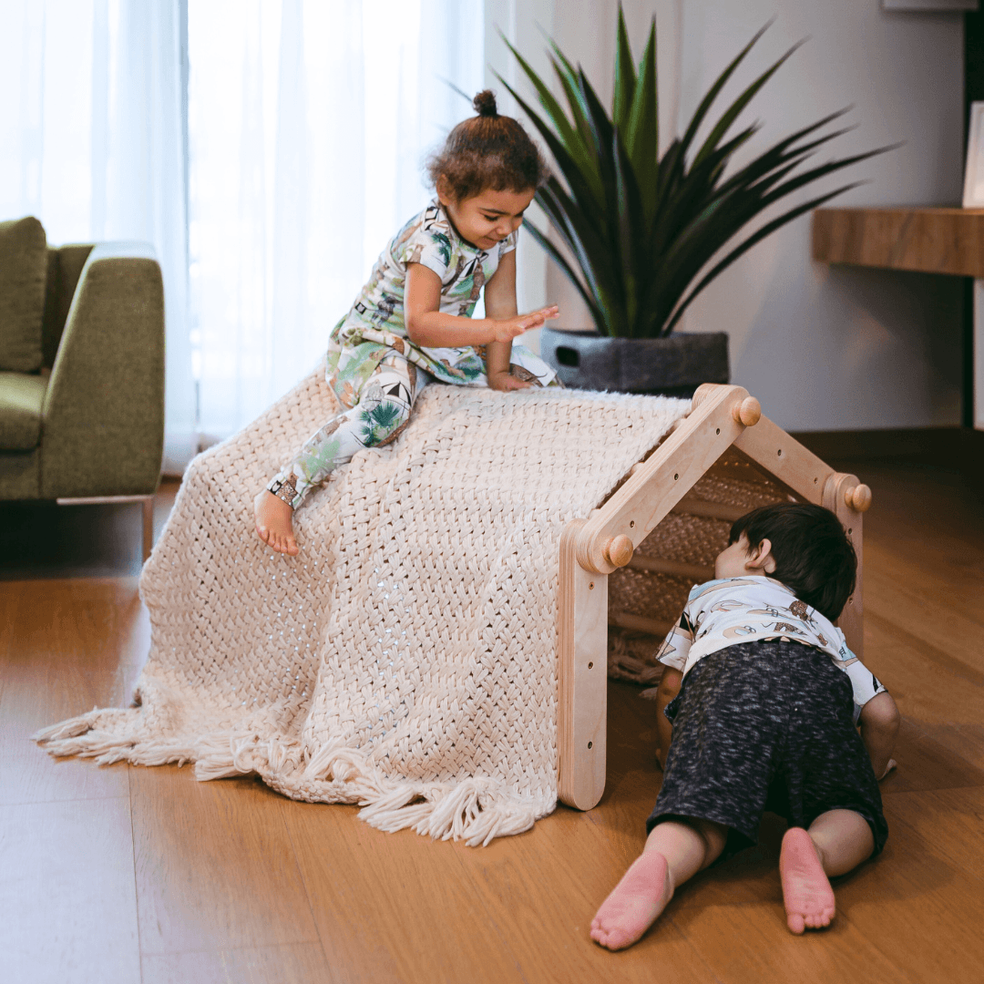 Montessori Flexibel Klätterställning i Trä - 4 Delar
