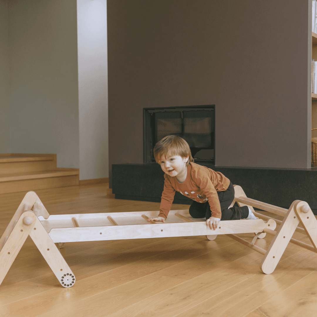 Montessori Flexibel Klätterställning i Trä - 4 Delar