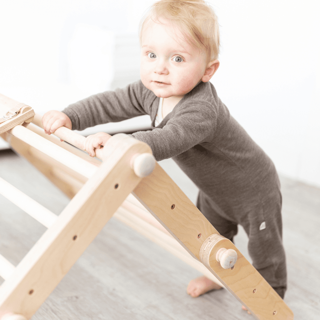 Montessori Flexibel Klätterställning i Trä - 4 Delar