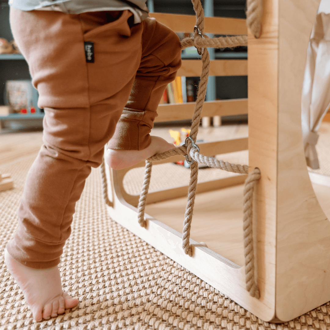 CUBITRI® Climbing Play Cube With Rope Window