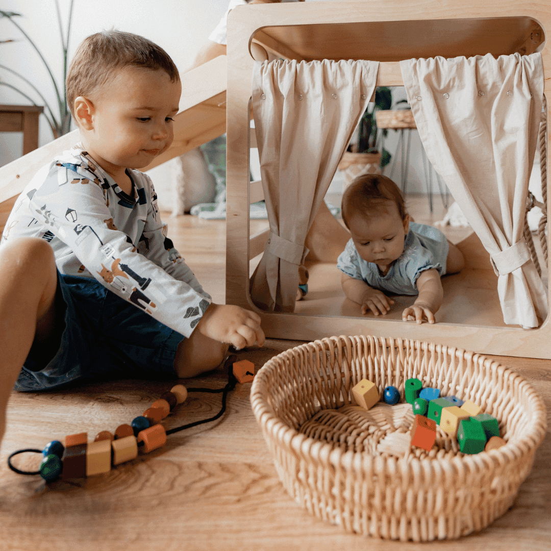 CUBITRI® Climbing Play Cube With Rope Window