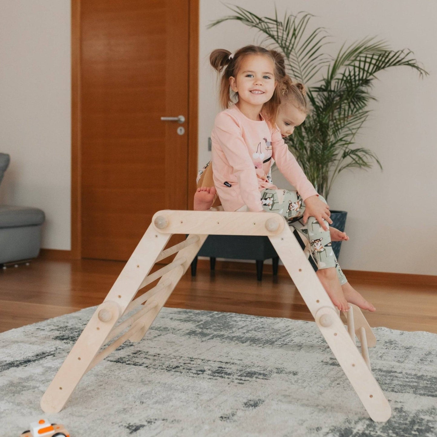 Montessori Flexibel Klätterställning i Trä - 5 Delar
