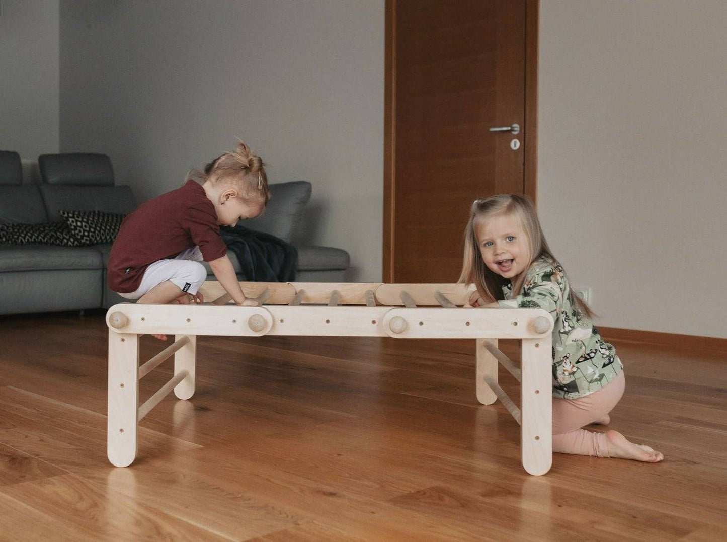 Montessori Flexibel Klätterställning i Trä - 5 Delar