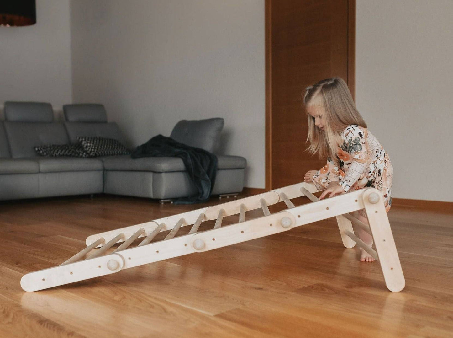 Montessori Flexibel Klätterställning i Trä - 5 Delar