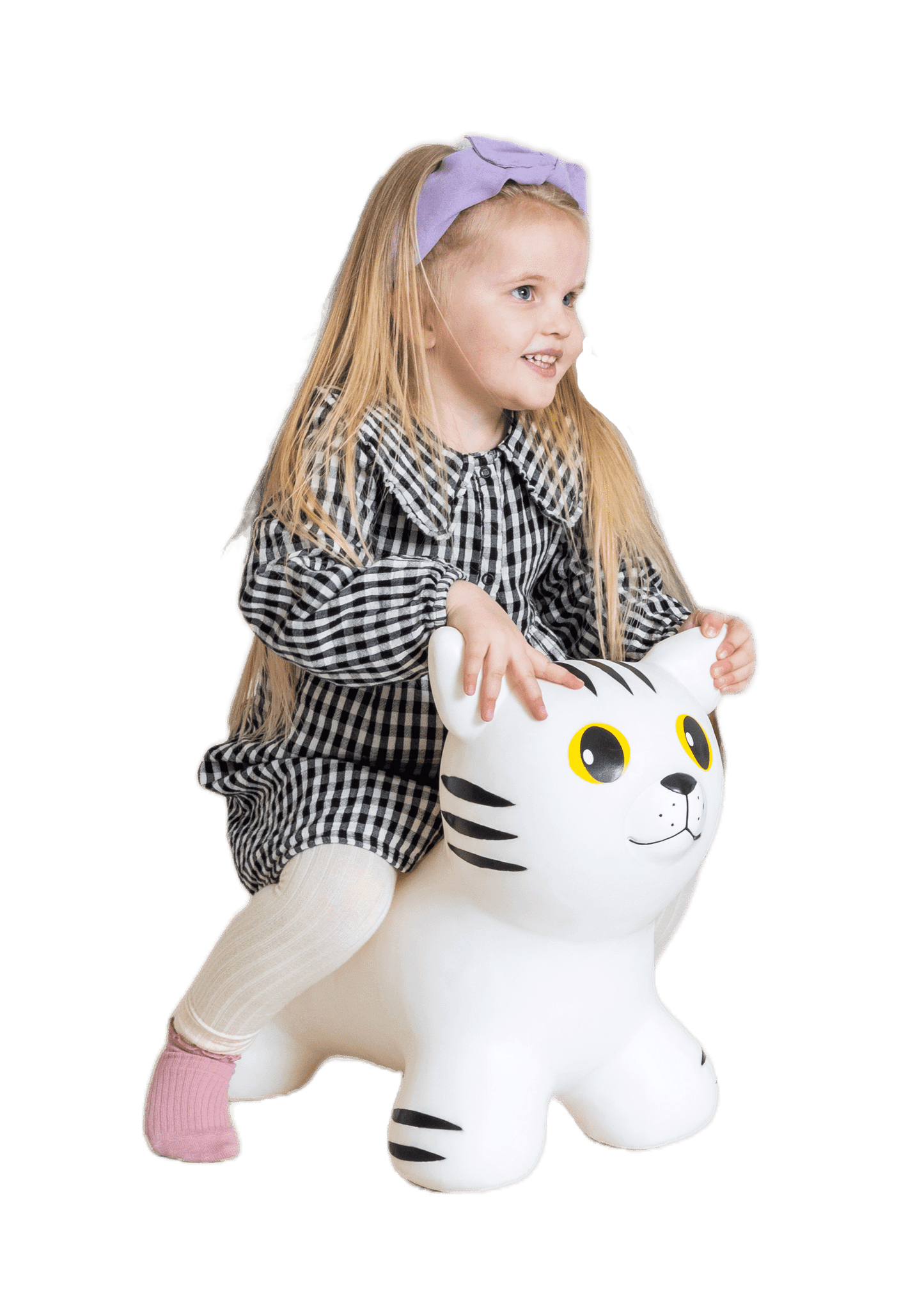 Min Första Jumpy Hoppdjur - Den Hoppande Vita Katten