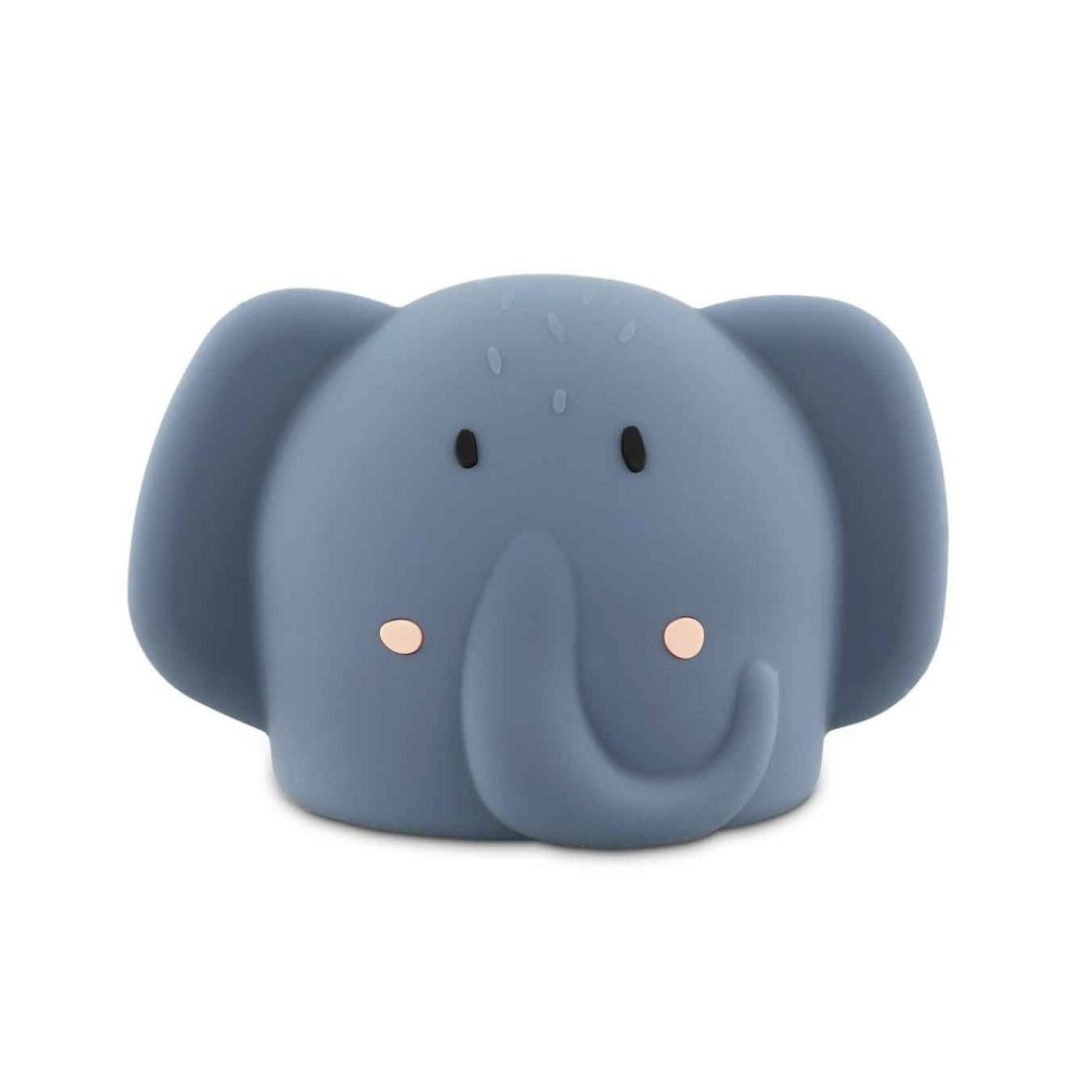 Silikon Nattlampa Grå Elefant - Trixie Baby