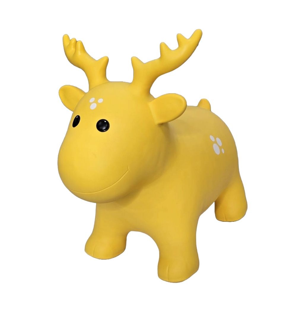 Min Första Jumpy Hoppdjur - Den Hoppande Gula Älgen
