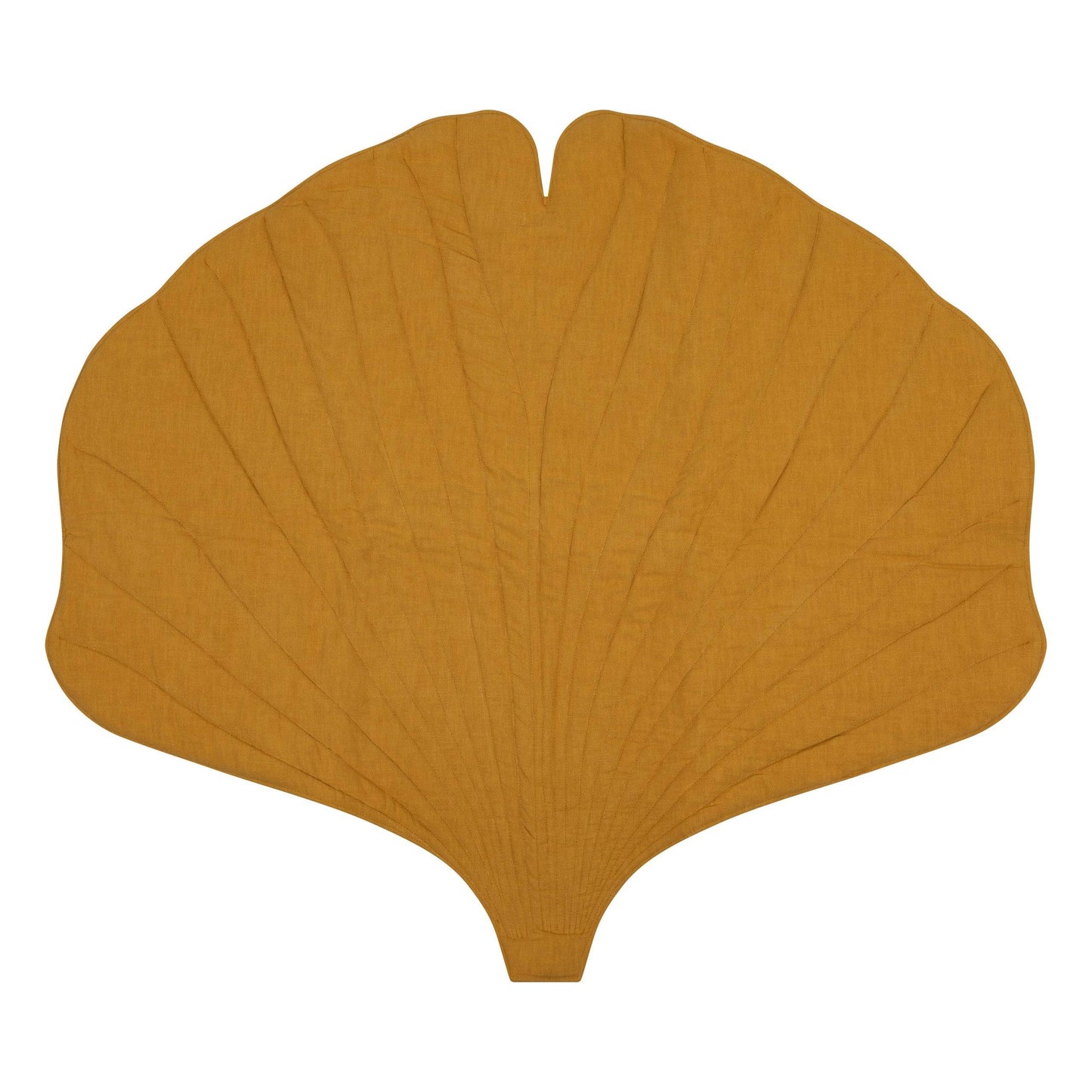 Ekologisk Bomull & Sammet Mango Lekmatta - Gingkoblad