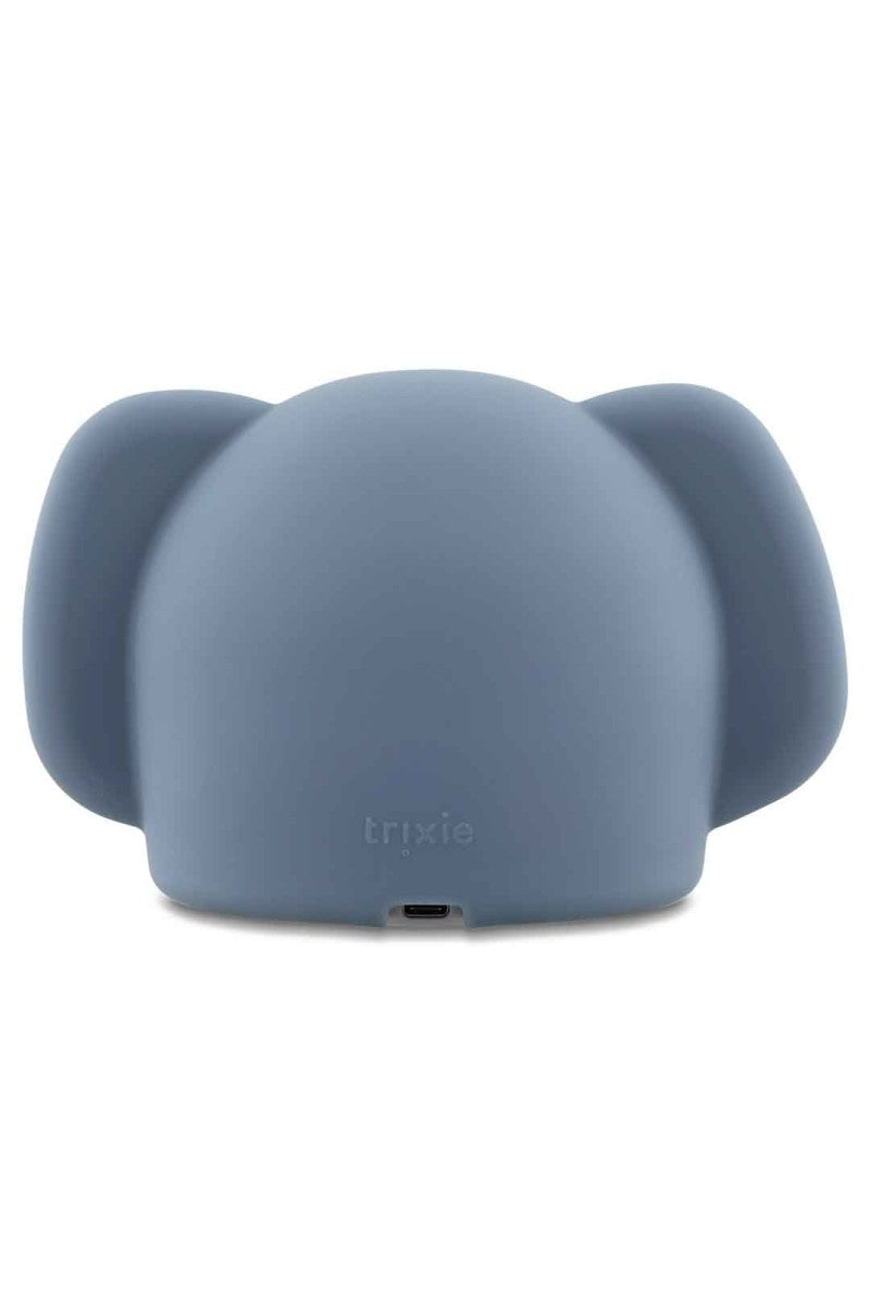 Silikon Nattlampa Grå Elefant - Trixie Baby