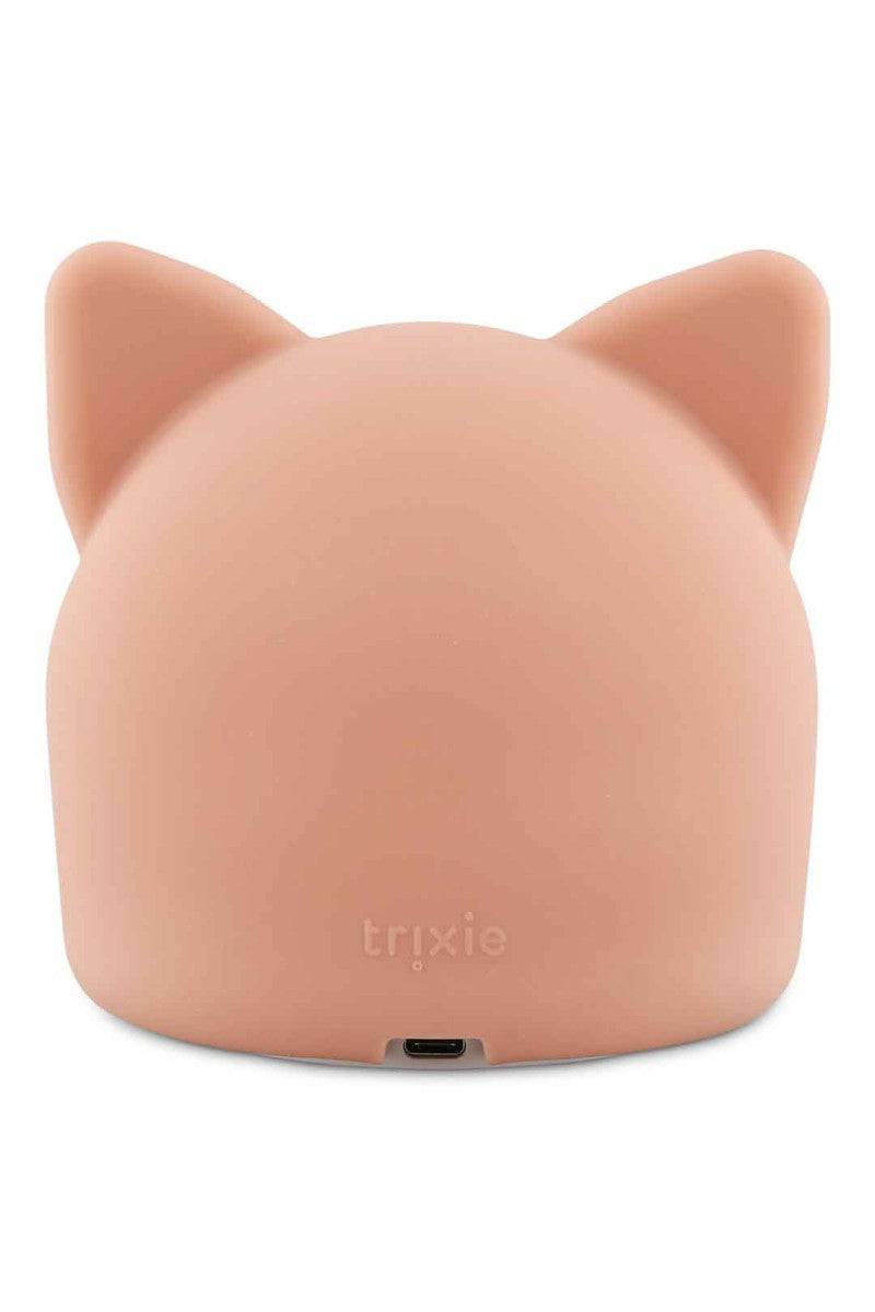 Silikon Nattlampa Rosa Katt - Trixie Baby