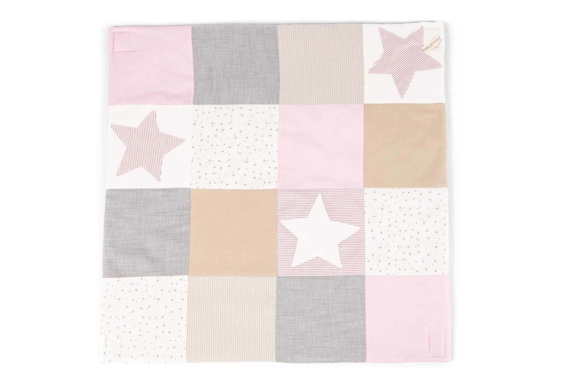 Liten Rosa Aktivitetsmatta för Baby - 80 cm x 80 cm