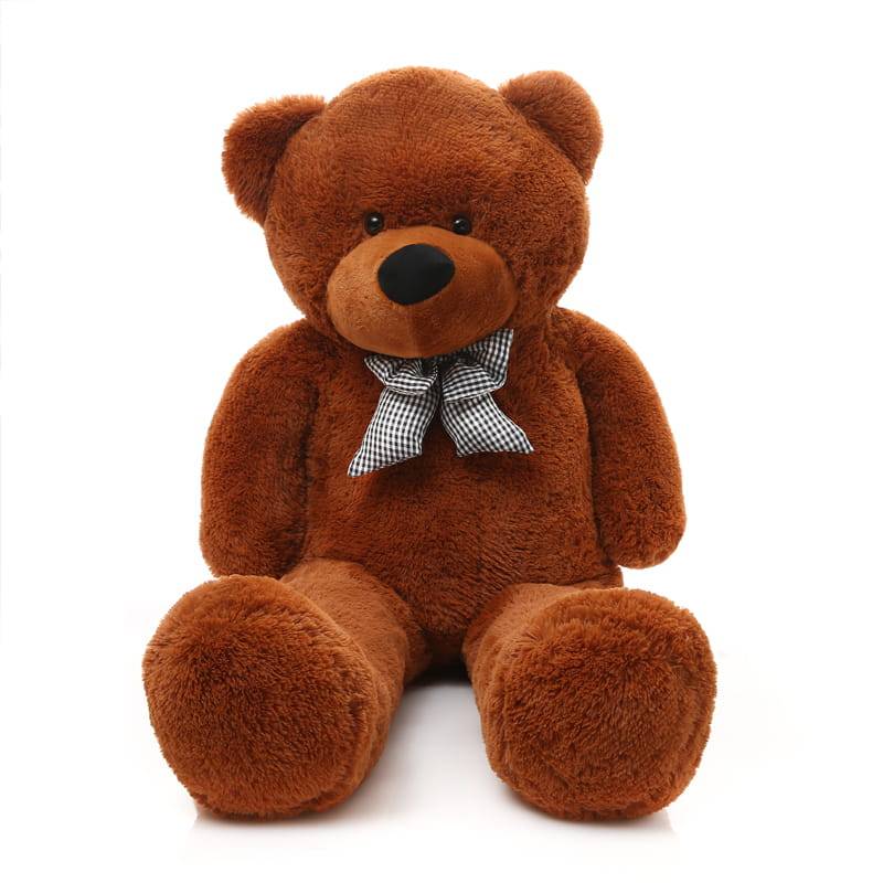 Brun Jättestor Teddybjörn - 180 cm