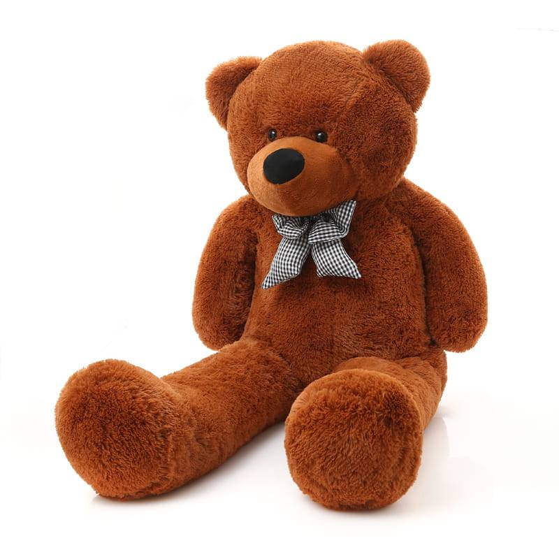 Brun Jättestor Teddybjörn - 180 cm