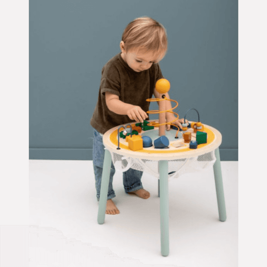 Pedagogiskt Trä Lekbord - Aktivitetsbord - 1 år+