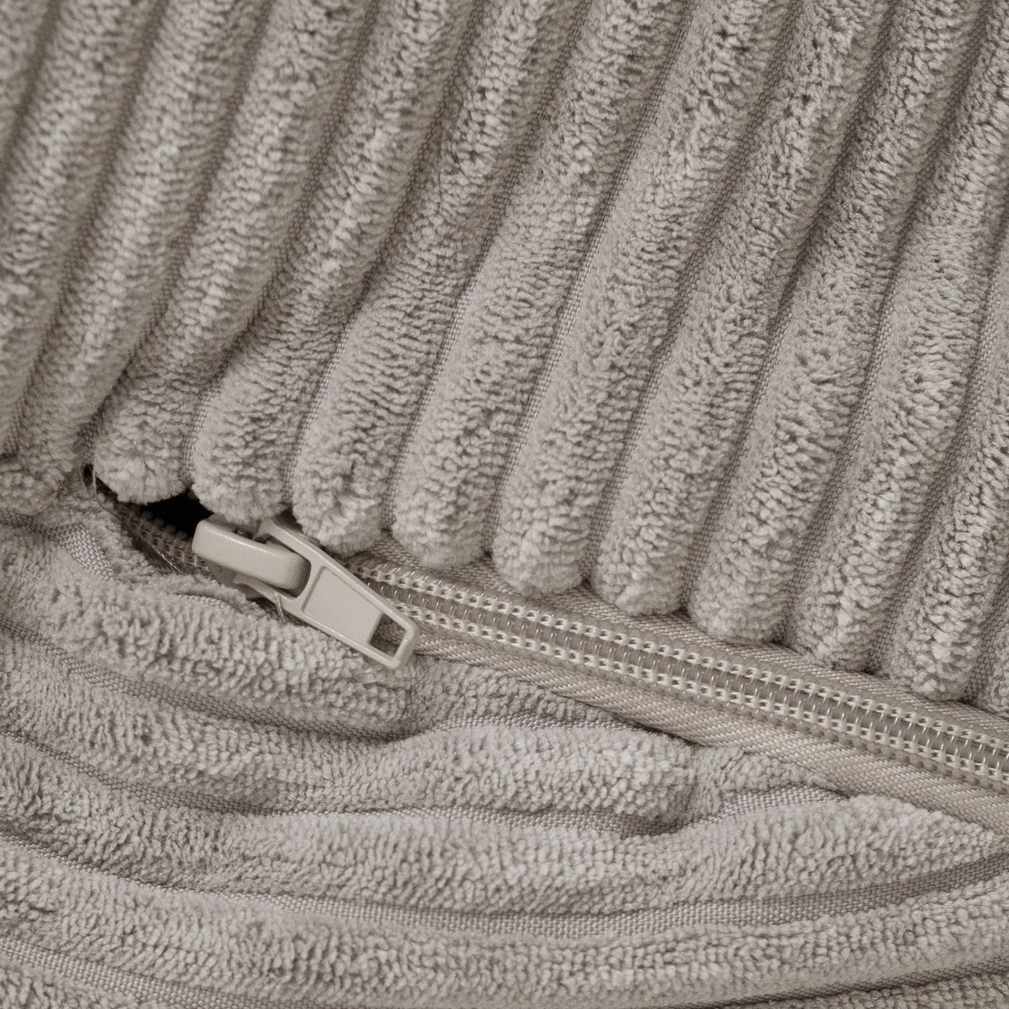 Stilren Sammets Manchester Teddy Saccosäck - Beige