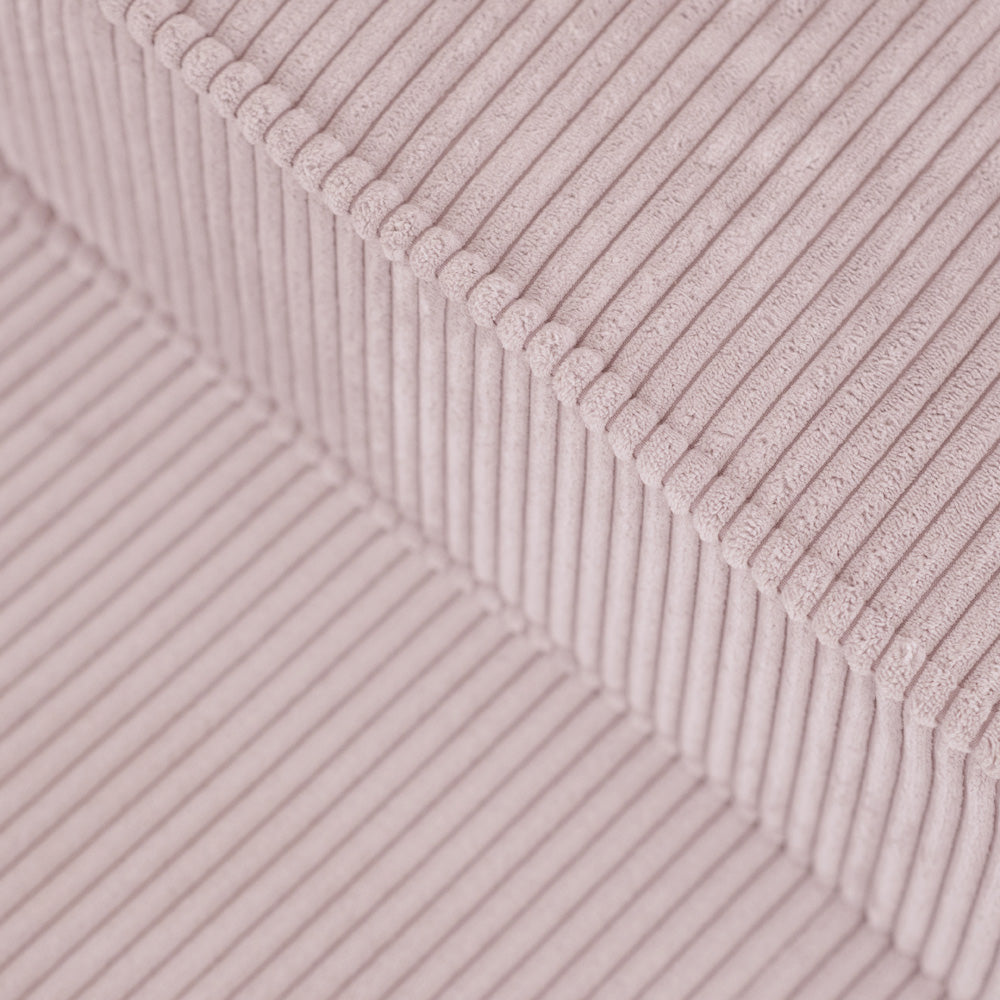 Vikbar Rosa Fåtölj i Manchester för Barn - 150x60cm utfälld