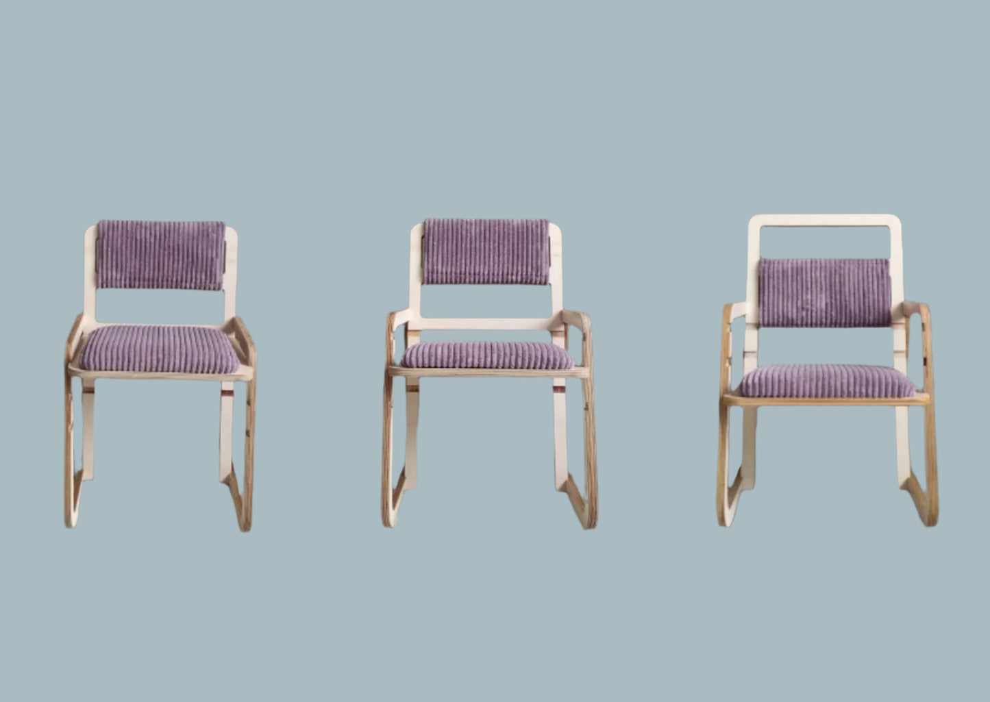 Justerbar Ergonomisk Stol för Barn - Julle - Mauve-Rosa