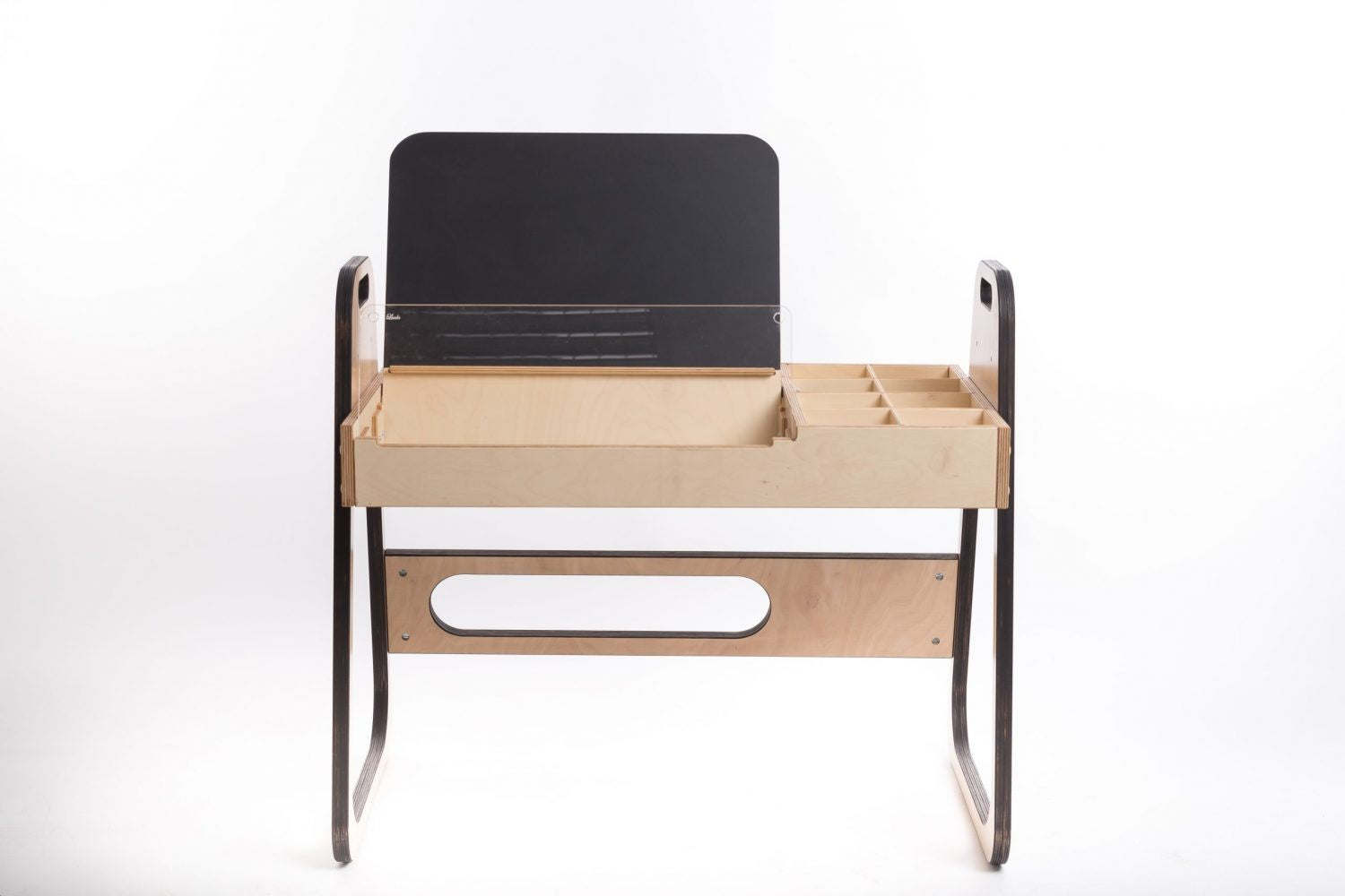Multisensoriskt Montessori Skrivbord / Lekbord i Trä - Julle