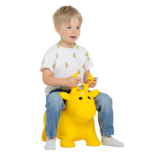 Min Första Jumpy Hoppdjur - Den Hoppande Gula Älgen
