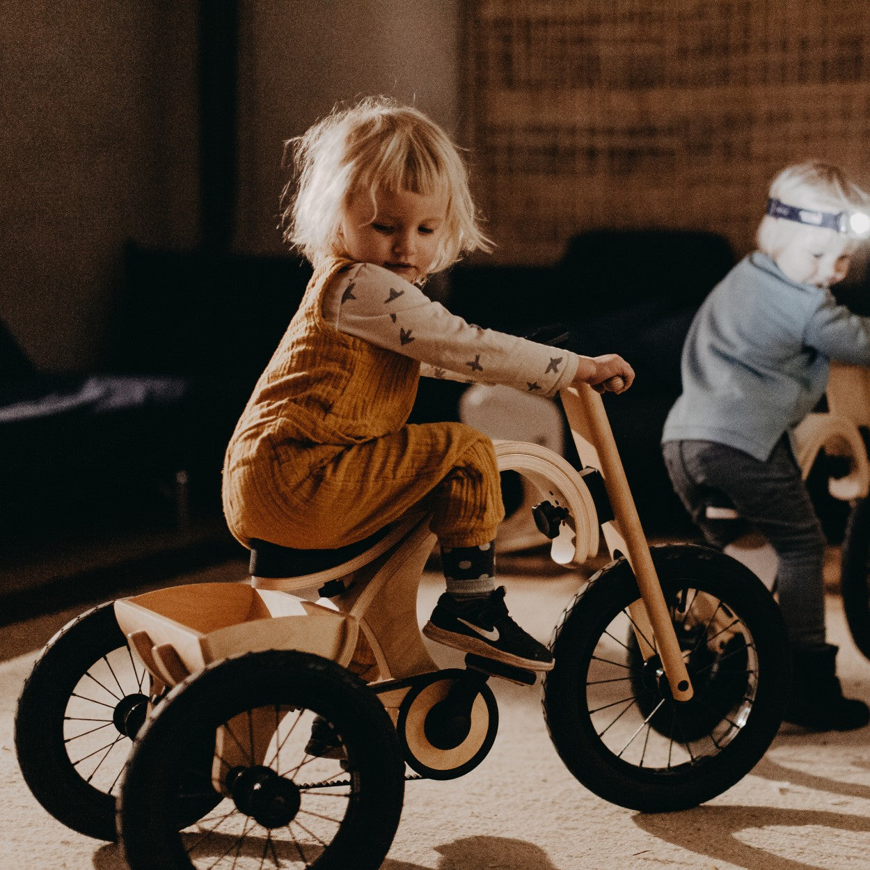 Tillbehör - Trehjuling-Set till Leg&Go Springcykel i Trä